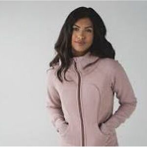 Lululemon Athletica Women's Heathered Bark Berry Scuba Hoodie